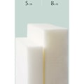 Miniatyrbild 3 av 5: Fyrkantiga Sittdynor för Hårda Stolar, Högdensitetsskum Halkfri Design för Komfort och Stöd, Maskintvättbart Överdrag Avtagbart för Inomhus Utomhus