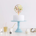 Pikkukuva 4 / 5: 6 kappaletta Happy Birthday -kakkukoristetta, CBGGQ -kakkukoriste