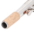 Miniatyrbillede 3 af 8: Altsaxofon Hals Bøjning 24.5mm Sax Del Instrument Tilbehør til Udskiftning Sølv