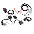 Miniatyrbillede 2 af 2: Elektrisk ledningsnet ledning CDI samling tilbehør til ATV QUAD cykel 200-300cc