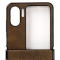 Miniatyrbillede 3 af 8: Etui til Oppo Find N2 Flip Syntetisk Læder Ultra Tyndt Stødsikkert Telefonbeskyttende Cover til Oppo Find N2 Flip Camouflage Grøn