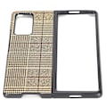 Miniatyrbillede 1 af 5: Læder Hard Case til Samsung Galaxy Z Fold 2 Mobiltelefon Anti-fald Beskyttende Etui