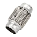 Miniatyrbillede 4 af 5: 38 x 102mm 1,5 x 4in Rustfrit Stål UdStødning Fleksibel Rør Flexi Samling Reparation Rør Bil Tilbehør