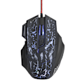 Miniatyrbilde 4 av 5: 7 knappers USB kablet optisk spillmus med lys for PC-spill
