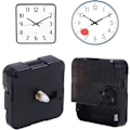 Miniatyrbild 4 av 5: Ersättningsaxellängder Klockrörelsemekanism, Batteridriven Högt Vridmoment För Klockreparationsdelar, Tyst DIY Väggklocka Med Quartz