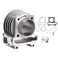 Miniatyrbillede 4 af 5: Motorcylinder Rebuild Kit med stempelring, stift, pakning, knallert, scooter, passer til GY6 80CC