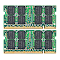 Miniatyrbild 2 av 5: 2 st Xiede DDR2 1 GB minnesmodul 800 Mhz PC2-6400 1,8 V Helt kompatibel för bärbar dator