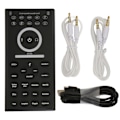 Miniatyrbillede 1 af 5: Mini stemmeveksler enhed multi lydeffekter plug and play håndholdt live lydkort til telefon pc