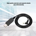 Miniatyrbild 4 av 5: USB-laddningskabeltransformatorkabel för BaoFeng Walkie Talkie UV‑5R