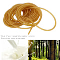 Miniatyrbild 8 av 8: Latex Gummiband Gul Hög Elastisk Naturligt Gummirör för Slungor Gör Fitnessövningar Utomhusjakt 10 Meter