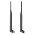 Miniatyrbilde 2 av 4: 2 stk ruterantenne holdbar WIFI-system 6DB høy forsterkning 2.4/5.8G Dual-Band SMA innerhull