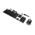 Miniatyrbillede 5 af 5: USB-tastatur og mus T6 mus og tastatur sæt kontor tastatur og mus combo til stationær bærbar computer