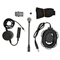 Pikkukuva 2 / 5: 3.5mm Walkie Talkie -kuulokemikrofoni, melunvaimennus, säädettävä mikrofoni, 2-suuntainen radiokuuloke, vedenpitävä PTT-sovitin