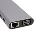 Miniatyrbild 3 av 5: 11-i-1 USB C Hub Multiport Adapter 4xUSB3.0 HD 4K VGA RJ45 Ethernet PD Laddning 3.5mm Ljud USB C Dockningsstation