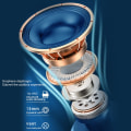 Miniatyrbild 3 av 5: Bärbar monoaural Bluetooth-headset Hörlurar Hörlurar Utrustning Hög kompatibilitet