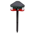 Miniatyrbild 7 av 8: Solardriven utomhuslarm med rörelsesensor, 130 dB hög siren med inspelningsfunktion, för förbättrad säkerhet i hem och på gård, med flera lägen och