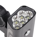 Miniatyrbillede 3 af 5: Cykel forlygte 6000lm 6 tilstande IPX6 vandtæt USB opladning 5 LED cykel forlygte til natkørsel løb vandreture