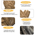 Miniatyrbilde 3 av 5: Dame Vinter Varme Hansker Med Sensitive Touch Screen Fingre