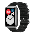 Miniatyrbild 3 av 5: Ersättningsrem kompatibel med HUAWEI Watch FIT Smart Watch Sports Canvas Watch Band Armband