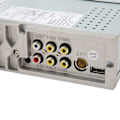 Miniatyrbild 3 av 8: 7 tums Bluetooth-bilvideospelare RDS FM AM-bilradiospelare HD infällbar pekskärm med 12 LED-backupkamera manuell typ