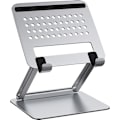 Miniatyrbild 1 av 8: Justerbart Tabletstativ, Universellt Kompatibelt Aluminium iPad-Stativ För 7 Till 13,3 Tums Enheter, Tyngre Bredare Bas För Extra Stabilitet, Silver