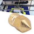 Miniatyrbillede 4 af 5: 10 stk. 3D-printer Mk8 messingdyse ekstruderdyse 1,75/0,2 mm filamentprinter ekstruderdyse