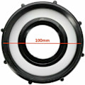 Miniatyrbild 4 av 5: Tankadapter för IBC-behållare, Stödbensadapter Hona till Hane Gänga IBC Tankkoppling Läckagesäker Anslutning för Industriella Kemikalier och