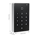 Miniatyrbillede 6 af 8: Adgangskontrol Fjern WIFI 125KHZ Kort Lås Kodeord WG26/34 Oplyst Tastatur til Tuya