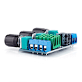 Miniatyrbillede 3 af 5: TPA3116D2 DC 12V-24V 80W * 2 Digital Audio Forstärkarbräda Diskant Volym Bas Audio Förstärkarmodul