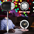 Miniatyrbilde 2 av 5: USB Mini Stage Lampe Bærbar LED RGB / Hvit Lys Disco Fest L