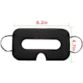 Pikkukuva 3 / 5: Kertakäyttöiset 3D VR -suojatyynyt Nonwoven Universal Eye Pad VR:lle Kertakäyttöiset VR-silmälaput