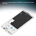Pikkukuva 5 / 5: LCD-näytön etukehys älypuhelimen laitteille BlackBerry KEY2/KEYTWO/BBF100‑1/‑2/‑6Silver