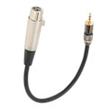 Miniatyrbillede 8 af 8: 3,5 mm til XLR Mikrofonkabel DC 3,5 mm Han til XLR Hun Mikrofonforbindelseskabel 2m