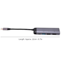 Miniatyrbillede 6 af 8: 6 i 1 USB C Hub VGA USB3.1 USB2.0 TYPE C2.0 PD100 Type C Dockingstation til bærbar computer