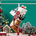 Miniatyrbild 8 av 8: Julstrumpor i Filt, Bra Kundservice, Hängande Julstrumpa Säkerställer Att Din Juldekor Inte Bara Är Funktionell Utan Också Trendig