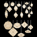 Miniatyrbild 2 av 5: DIY Pussel Lampskärm: Diffust Ljus, Väderbeständig PPC, Enkel Montering, Perfekt För Trädgårds- Och Uteplatsdekor