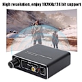 Miniatyrbillede 3 af 5: 192KHz/24 bit Digital til Analog HIFI Audiokonverter 3,5 mm Audio Fiber Koaksial Audiokonverter