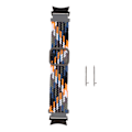Miniatyrbild 1 av 5: Elastiskt nylonflätad justerbart armband för Galaxy Watch 4