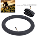 Miniatyrbilde 5 av 6: 2 stk. Inner Tube Reserve Butyl Gummi Dekk W/Bend Valve for Folding Sykkel Bike14x2.125in