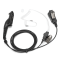 Miniatyrbilde 1 av 5: Air Guide Øretelefon Rektangulær Klips Transparent Lydrør Headset for APX2000 APX7000 APX6000