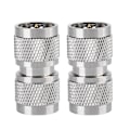 Miniatyrbild 1 av 5: 2PCS N-typanslutning N-typ hane till N-typ hane RF-koaxialantennenadapter