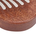Miniatyrbillede 4 af 8: 8 Tone Kalimba Tommelfingerklaver C Nøgle Mini Bærbar Mahogni Musikinstrument Legetøj Gave Oval