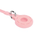 Pikkukuva 4 / 5: Ontto pyöreä silikonikotelo AntiLost suojakotelo Skin Sleeve IOS Locatorille (Pink )