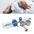 Miniatyrbild 1 av 8: Syreinhalator med kolvtrycksreducerande struktur, absorberande flottörtyp säkerställer stabilt syreflöde för medicinsk användning och nödsituationer