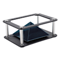 Miniatyrbild 3 av 5: 3D Holografisk Display Stativ Projektor 3.5-6 tums Mobil Smartphone Hologram Fäste