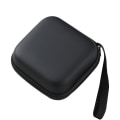 Miniatyrbilde 1 av 5: 10x10x4CM Bærbar datakabel Hodetelefon Oppbevaringsboks Datakabel Organiseringsveske Lader Bæreveske for U-disk eller minnekort
