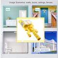 Miniatyrbild 7 av 8: Clean-Cut Paint Edger, Högdensitetsmaterial för ökad effektivitet, Portabel målningsverktygssats perfekt för målning av dörrar, fönster, tak och