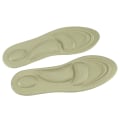 Miniatyrbillede 4 af 5: Ortopædiske indlægssåler til flade fødder, bueunderstøttelse, memory foam indlægssål, skokomfort, guld til kvinder