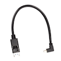 Miniatyrbild 2 av 8: DP till MiniDP-adapter Multifunktionell Stödjer 8K 60Hz 4K144Hz Bidirektionell Överföring Mini DisplayPort-adapter Nedåtböjd