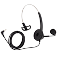 Miniatyrbilde 1 av 5: H360‑2.5 Business Headset 2.5mm Datamaskin Hodetelefoner med HD Mikrofon for Call Center Kundeservice Kontor